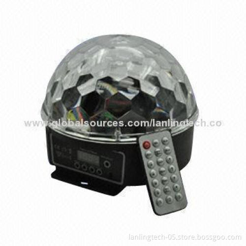Newest DMX & remote control LED mini disco ball light